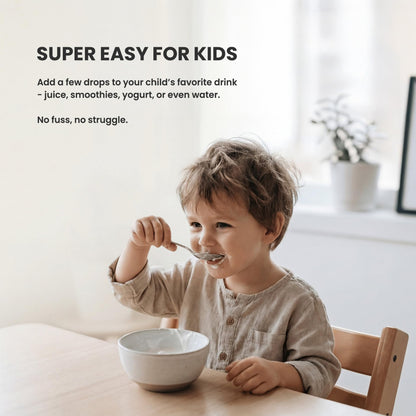 NutraChamps Kids Vitamin D 3 K2 Drops, Vitamin D3 & K2 MK-7, Liquid Vitamin D for Kids 1000 IU, Healthy Bones, Heart & Immune System, - Maple Wellness Supplements