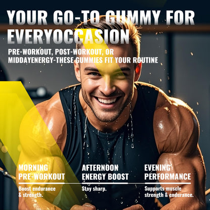 NUTRAGOGO NSF Certified Creatine Gummy - Creatine Monohydrate Gummies for Men & Women-5g of Creatine Monohydrate per Serving - Sugar Free,Vegan, Pineapple Electrolyte Chews, 135 Count - Maple Wellness Supplements