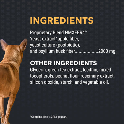 Nutramax Filaquin Anal Gland Supplement for Dogs, from The Same Company as Cosequin & Proviable, with Pre & Postbiotics and Psyllium Husk Fiber to Support Anal Gland Health, 90 Count Soft Chews - Maple Wellness Supplements