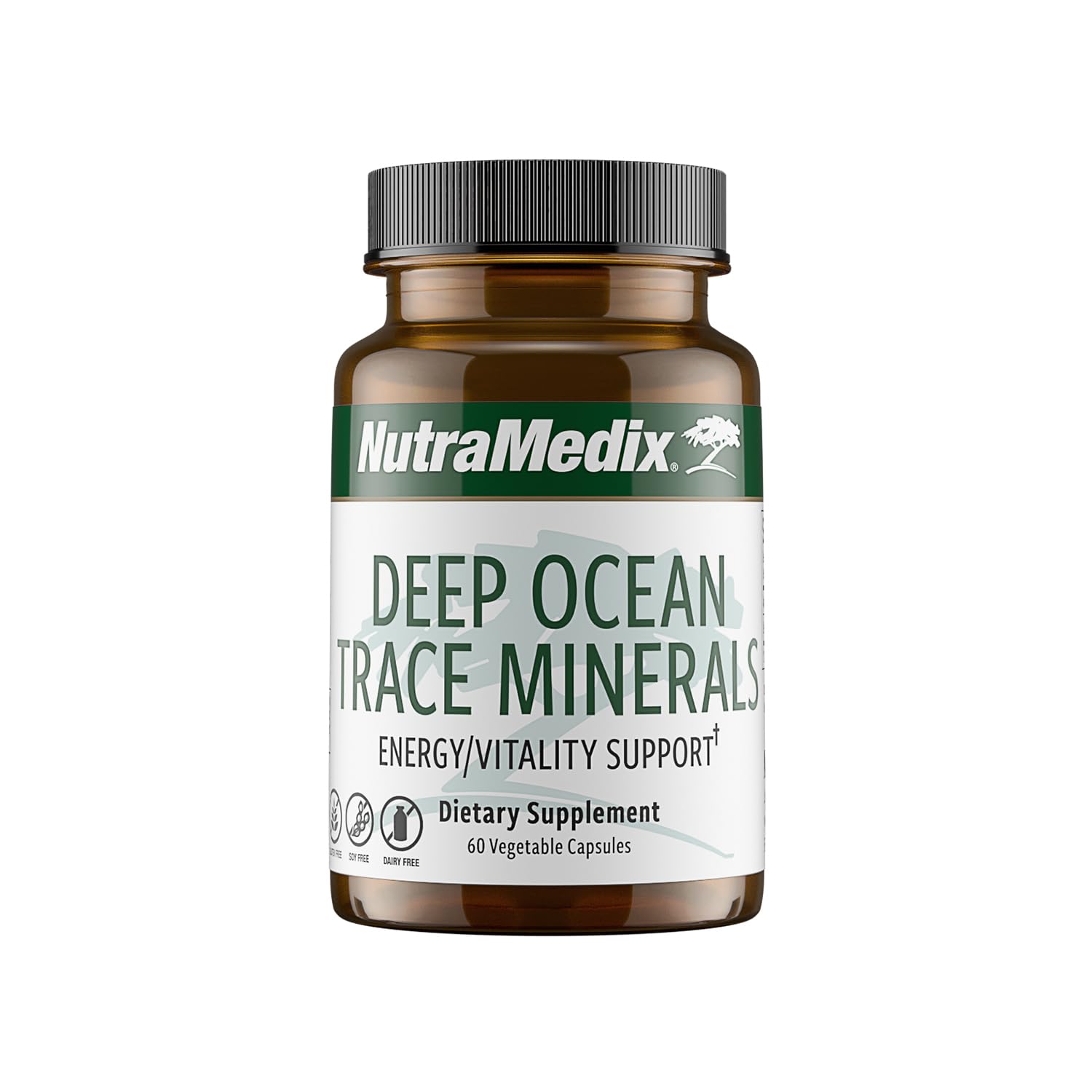 NutraMedix Deep Ocean Trace Minerals 1,000mg - Mineral & Energy Supplements - Magnesium, Zinc, Potassium, Boron, Phosphorus & Manganese - Maple Wellness Supplements