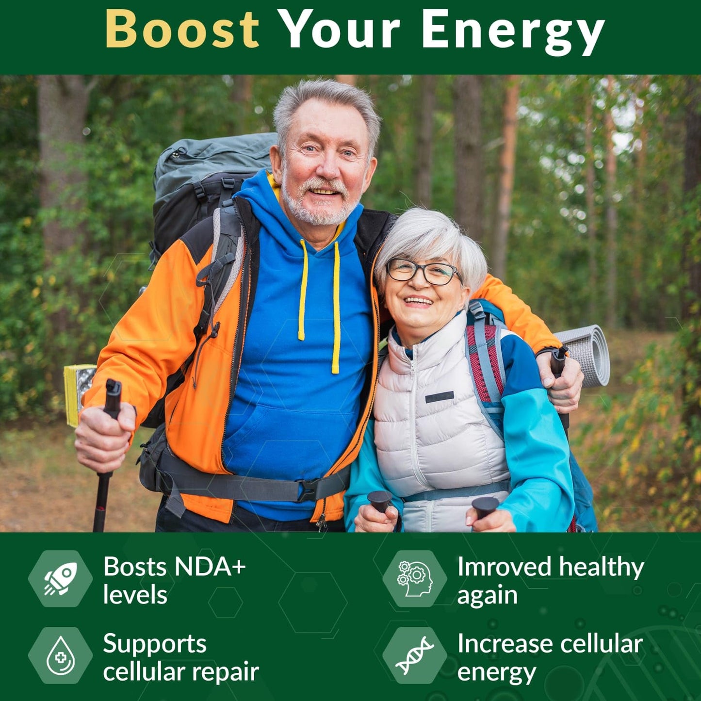 NUTRAONDA Liposomal Nicotinamide Riboside 900mg Resveratrol & Quercetin – NAD Supplement Plus for Anti Aging, Cellular Energy & Improve Health- 80 Capsules - Maple Wellness Supplements