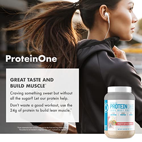 NutraOne ProteinOne Whey Protein Promote Recovery and Build Muscle with a Protein - Maple Wellness Supplements