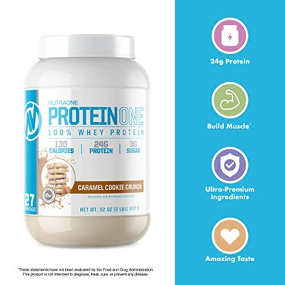 NutraOne ProteinOne Whey Protein Promote Recovery and Build Muscle with a Protein - Maple Wellness Supplements