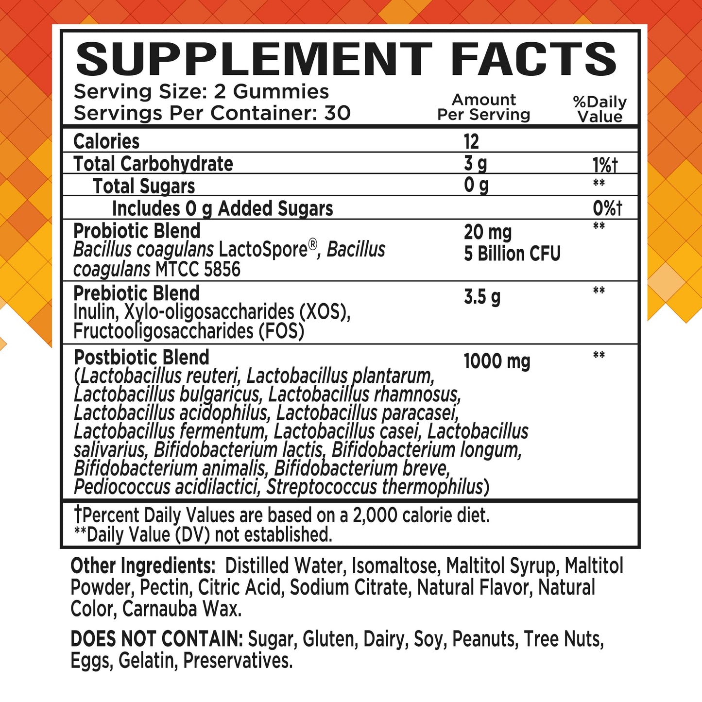 NutraPep Prebiotic Probiotic & Postbiotic Gummies for Women Men & Kids Children - High Potency 5 Billion CFU - Sugar-Free & Gluten 60 Count (Pack of 2) - Maple Wellness Supplements