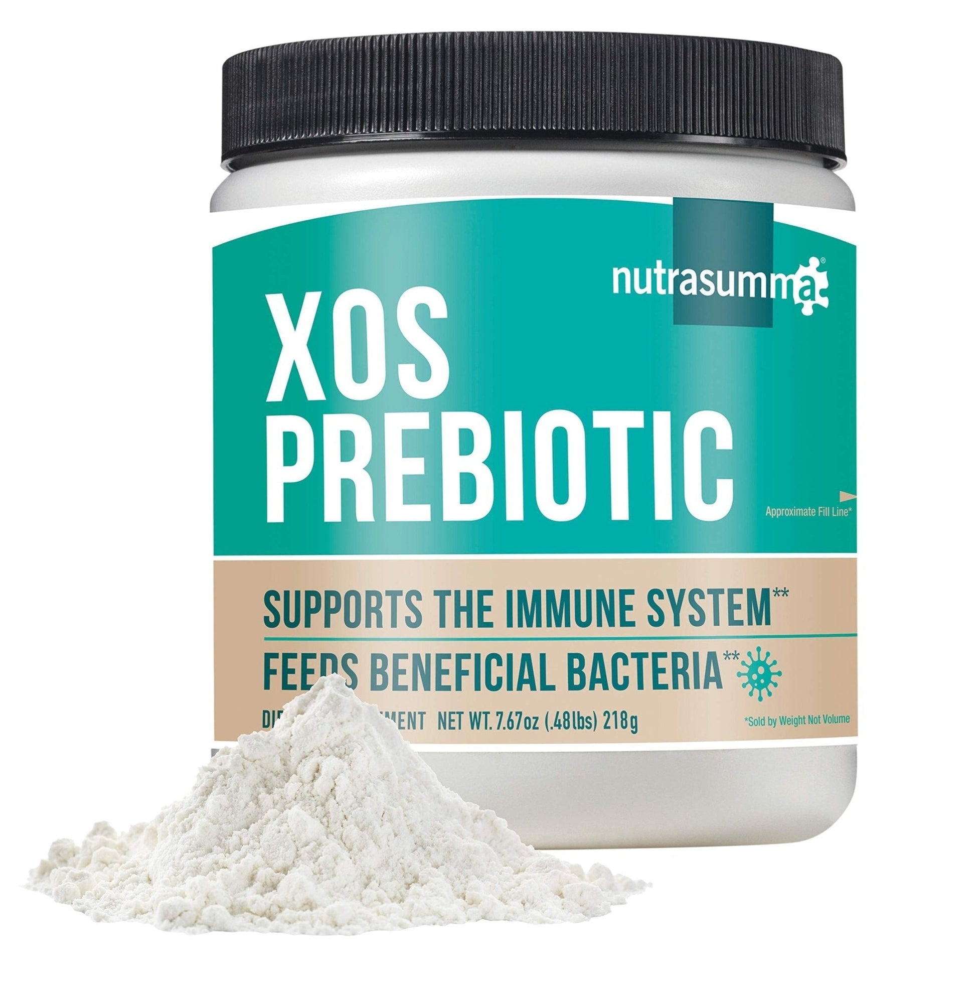Nutrasumma XOS Prebiotic Power Dietary Supplement, 7.67 oz(218 g) - Maple Wellness Supplements