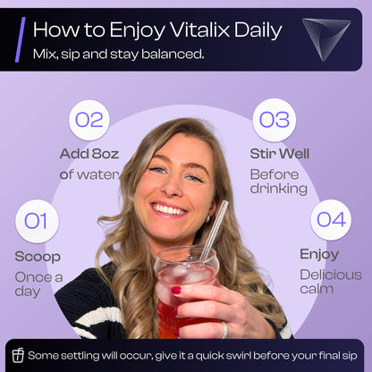 NutraVōs Vitalix – Cortisol Reducer & Adaptogen Drink Mix with Ashwagandha KSM 66, Magnesium Glycinate 200mg, L-Theanine 200mg, Vitamin C 500mg & Electrolytes – Raspberry Lemonade – 30 Servings - Maple Wellness Supplements