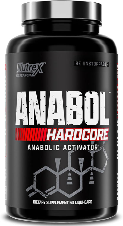 Nutrex Research Anabol Hardcore Anabolic Activator, Muscle Builder and Hardening Agent, 60 Pills - Maple Wellness Supplements