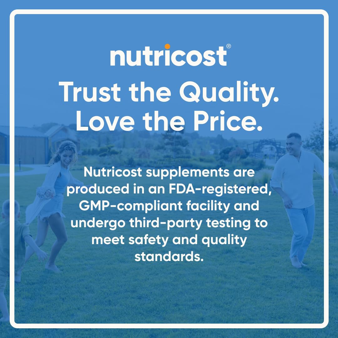 Nutricost Colostrum 1000mg, 120 Capsules - Gluten Free & GMO Free, 60 Servings - Maple Wellness Supplements