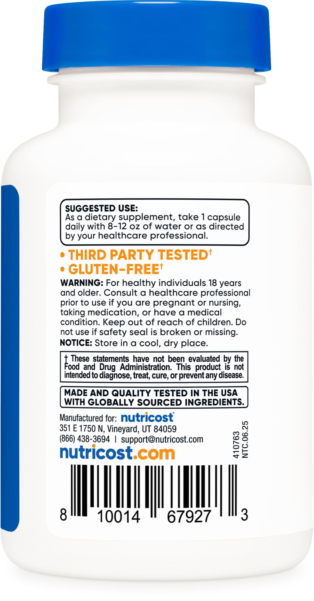 Nutricost KSM-66 Ashwagandha Root Extract 600mg, 60 Veggie Caps - 5% Withanolides - with BioPerine - Full-Spectrum Root Extract - Maple Wellness Supplements