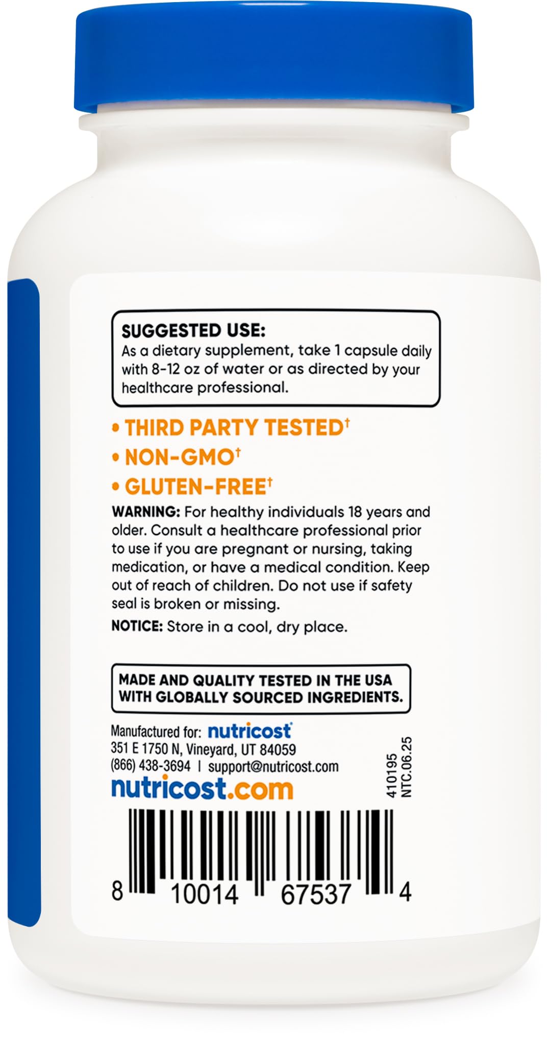 Nutricost Milk Thistle Extract 240 Capsules for 240 Servings Per Bottle - Vegan, GMO Free and Gluten Free - Maple Wellness Supplements