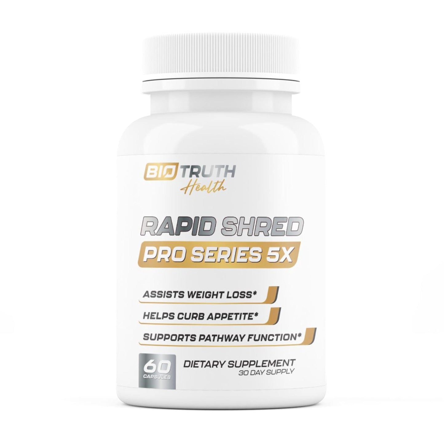Nutrimend IQ Rapid Shred Pro Series 5X | Supports GLP-1 Pathway Function | Weight Loss Pills for Women & Fat Burner for Men + Appetite Suppressant Supplement - Maple Wellness Supplements