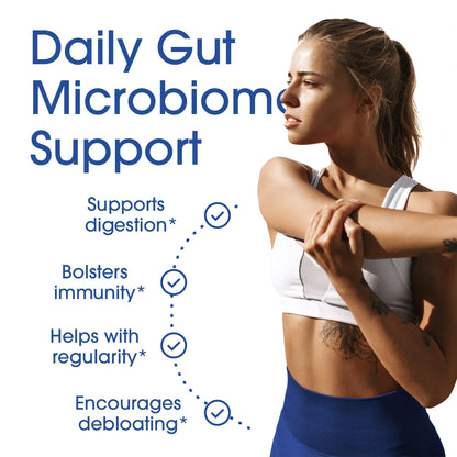 Nutrition Essentials Probiotics for Women and Men - with Lactase Enzyme and Prebiotic Fiber for Digestive Health - 80 Percent + More Potent Supplement - Maple Wellness Supplements