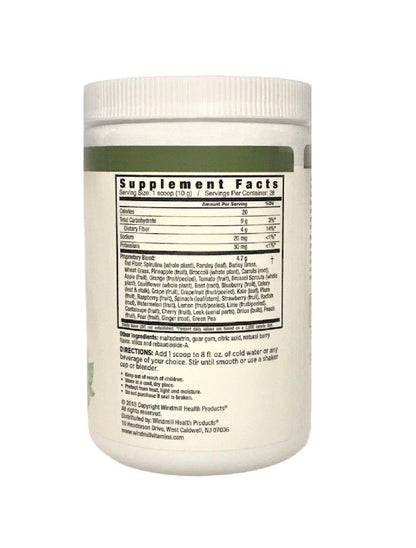 Nutrition Works Greens Powder Greens & Superfoods - Berry Flavor - 9.88 Oz (20 Servings) - Maple Wellness Supplements