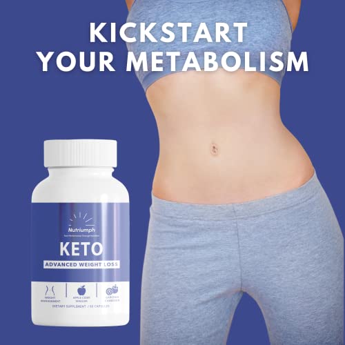 Nutriumph Keto BHB exogenous ketones | Keto Diet Pills | Advanced Ketone Supplement - Maple Wellness Supplements