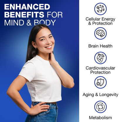 Nutrivein Premium NAD + Resveratrol Supplement 600 mg - 30 Servings (60 Capsules): Powerful Synergistic NAD Resveratrol Supplement - Aging, Cognition, Metabolism, & Overall Well-Being - Maple Wellness Supplements