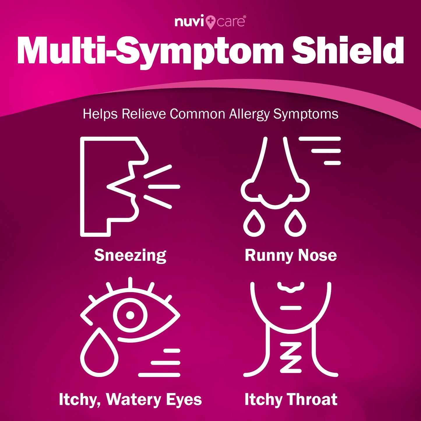 NUVICARE Allergy Relief Tablets - Diphenhydramine 25mg Antihistamine Tablets for Runny Nose, Sneezing, Itchy Eyes & Throat - Compare to Benadryl Allergy Meds - OTC Adult Allergy Medicine (300 Count) - Maple Wellness Supplements