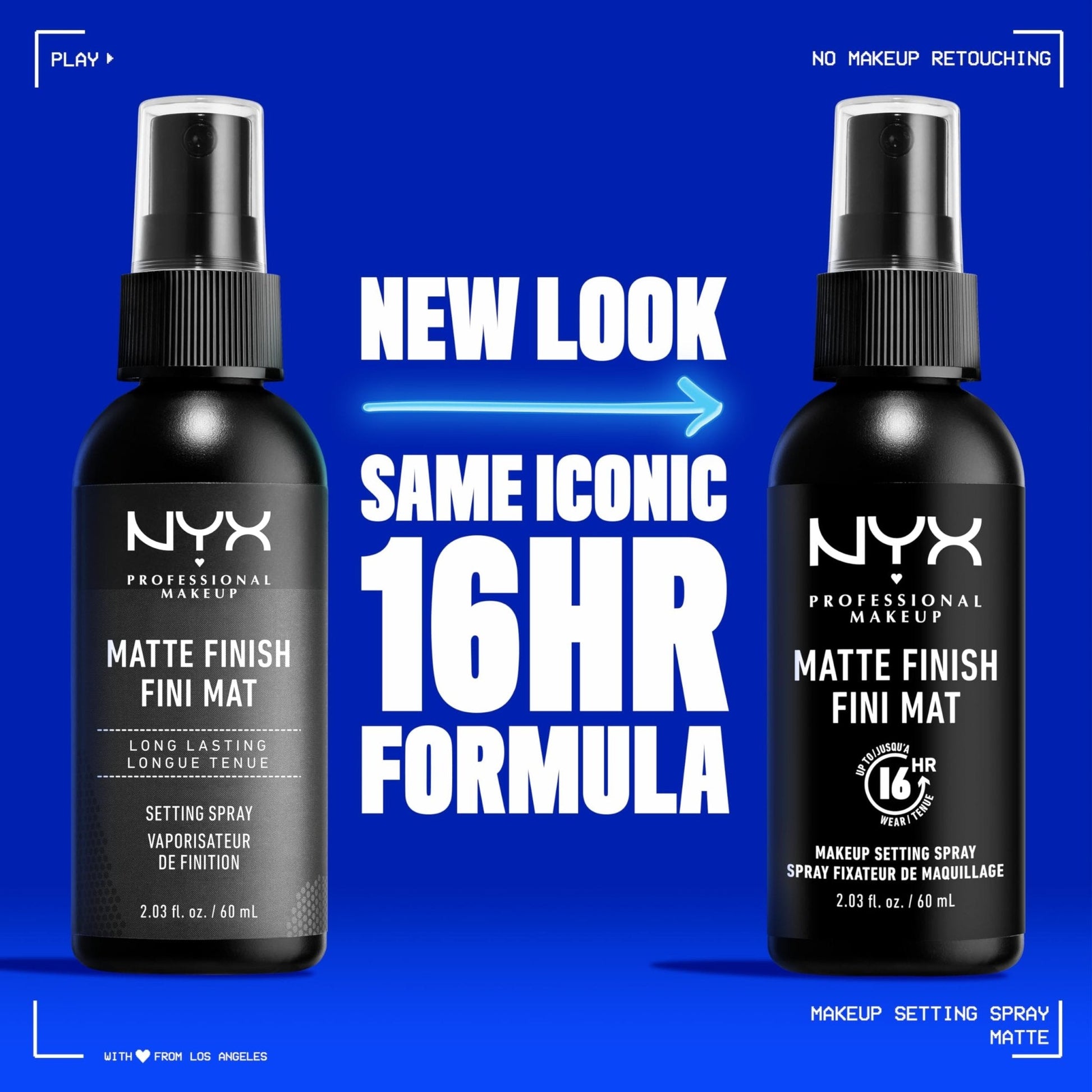 NYX PROFESSIONAL MAKEUP Makeup Setting Spray - Matte Finish, Long-Lasting Face Mist for up to 16HR Wear, Vegan Formula - Maple Wellness Supplements