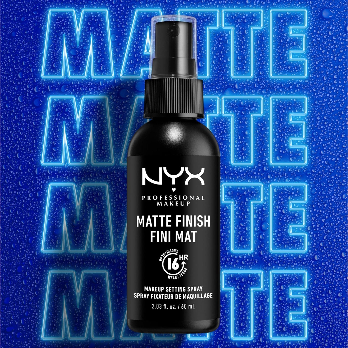 NYX PROFESSIONAL MAKEUP Makeup Setting Spray - Matte Finish, Long-Lasting Face Mist for up to 16HR Wear, Vegan Formula - Maple Wellness Supplements