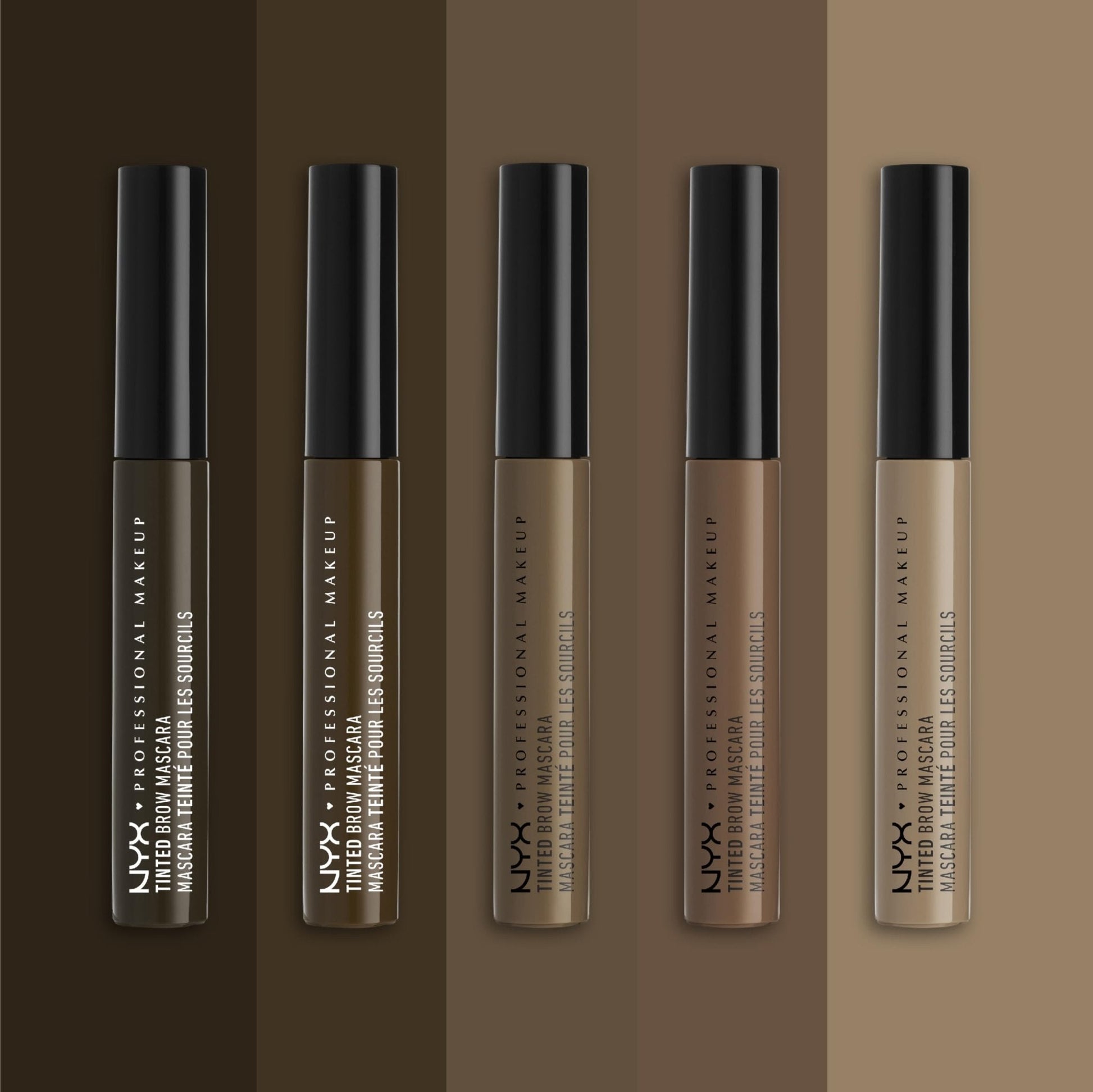 NYX PROFESSIONAL MAKEUP Tinted Eyebrow Mascara, Chocolate - Maple Wellness Supplements