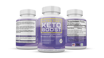 (Official) Ultra Fast Keto Boost, Advanced Ketogenic Pill Shark Formula 1300mg - Maple Wellness Supplements