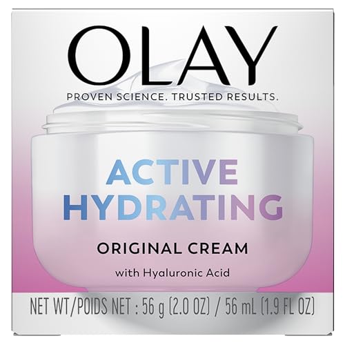 Olay Active Hydrating Cream Face Moisturizer, 1.9 fl oz - Maple Wellness Supplements