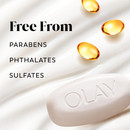 Olay Beauty Bar, Ultra Moisture,10x More Moisturizers, Nourishing Conditioners, Smooth & Gentle on Skin, Vitamin B3 Complex - Maple Wellness Supplements