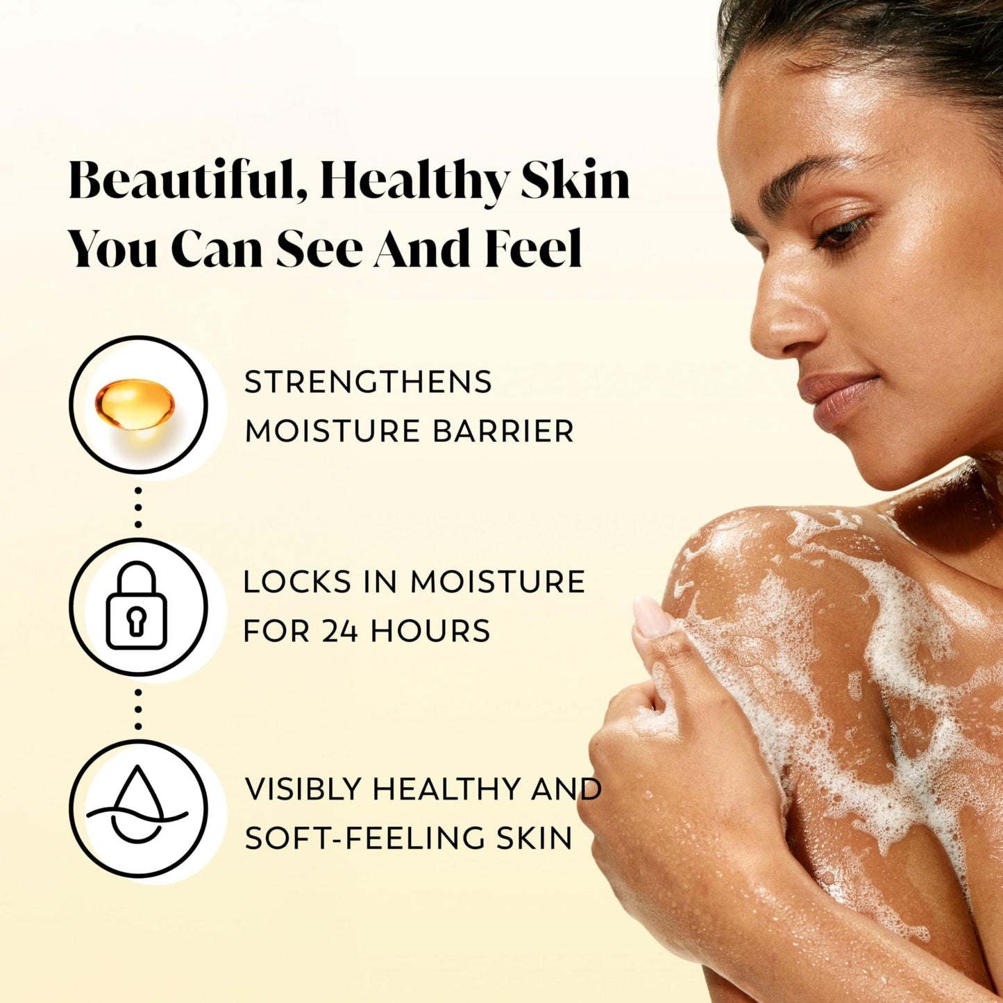 Olay Body Wash for Women, Ultra Moisture, 24hr Moisturizing, Hydrating & Refreshing, B3 Vitamin Complex, Free of Parabens & Phthalates, For All Skin Types, Shea Butter Scent, 22 fl oz - Maple Wellness Supplements