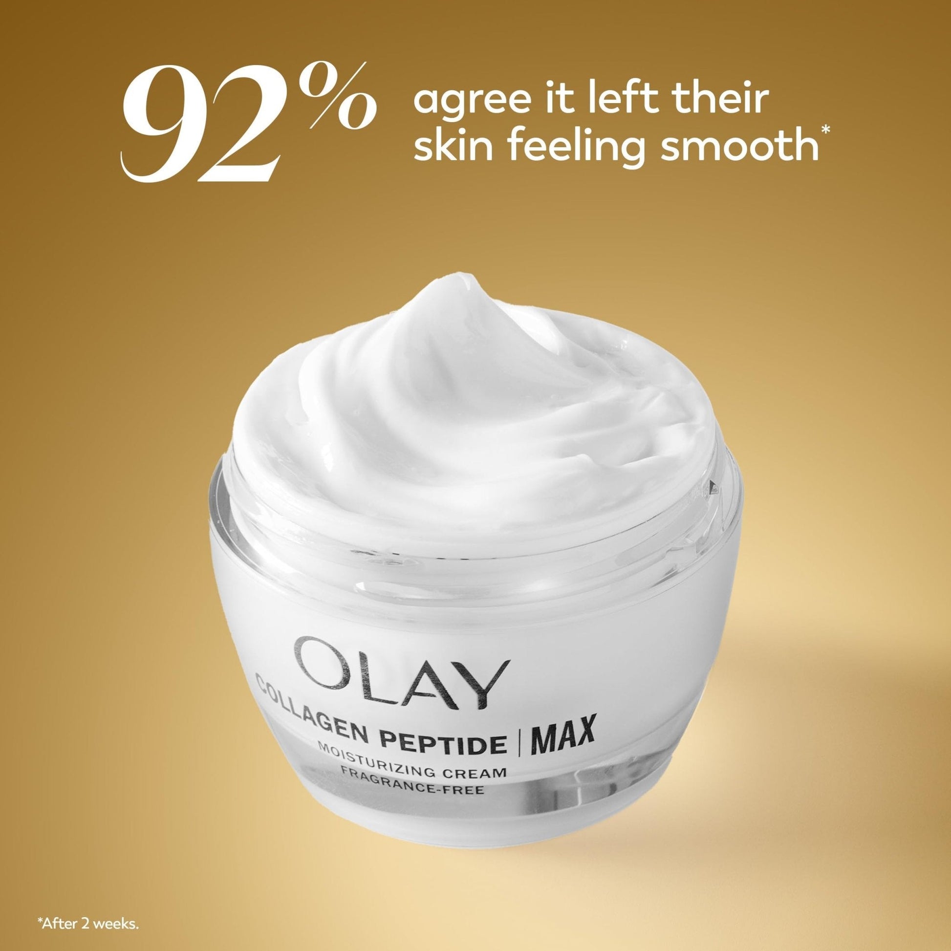 Olay Collagen Peptide Face Moisturizer, Firming Cream for Women, Fragrance-Free, Non-Greasy - Hydrating, Anti-Aging, Anti-Wrinkle - Maple Wellness Supplements