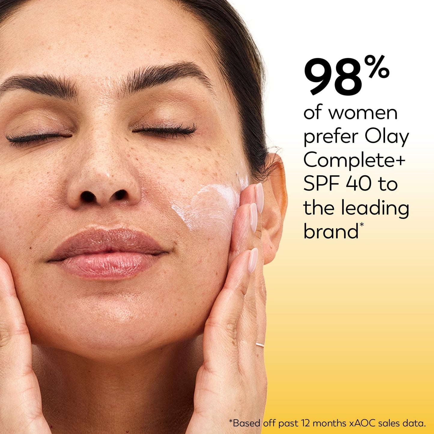 Olay Complete+ Face Moisturizer with Sunscreen SPF 40, For Sensitive Skin, Broad Spectrum Sun Protection, Fragrence-Free - Maple Wellness Supplements