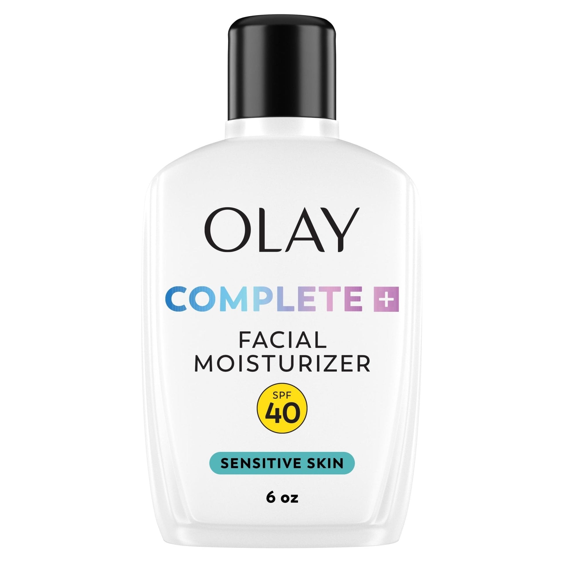Olay Complete+ Face Moisturizer with Sunscreen SPF 40, For Sensitive Skin, Broad Spectrum Sun Protection, Fragrence-Free - Maple Wellness Supplements