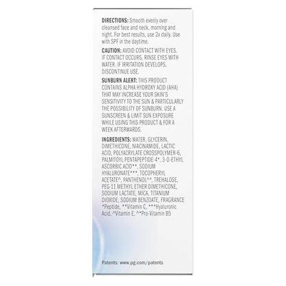Olay Super Serum - Glow Serum for Face - Activated Niacinamide, Vitamin C & E, Collagen Peptide, AHA - 5-in-1 Benefits - Brightens, Hydrates, Smooths, Firms, Evens Tone, Proactive Anti-Aging, 1.7 Oz - Maple Wellness Supplements