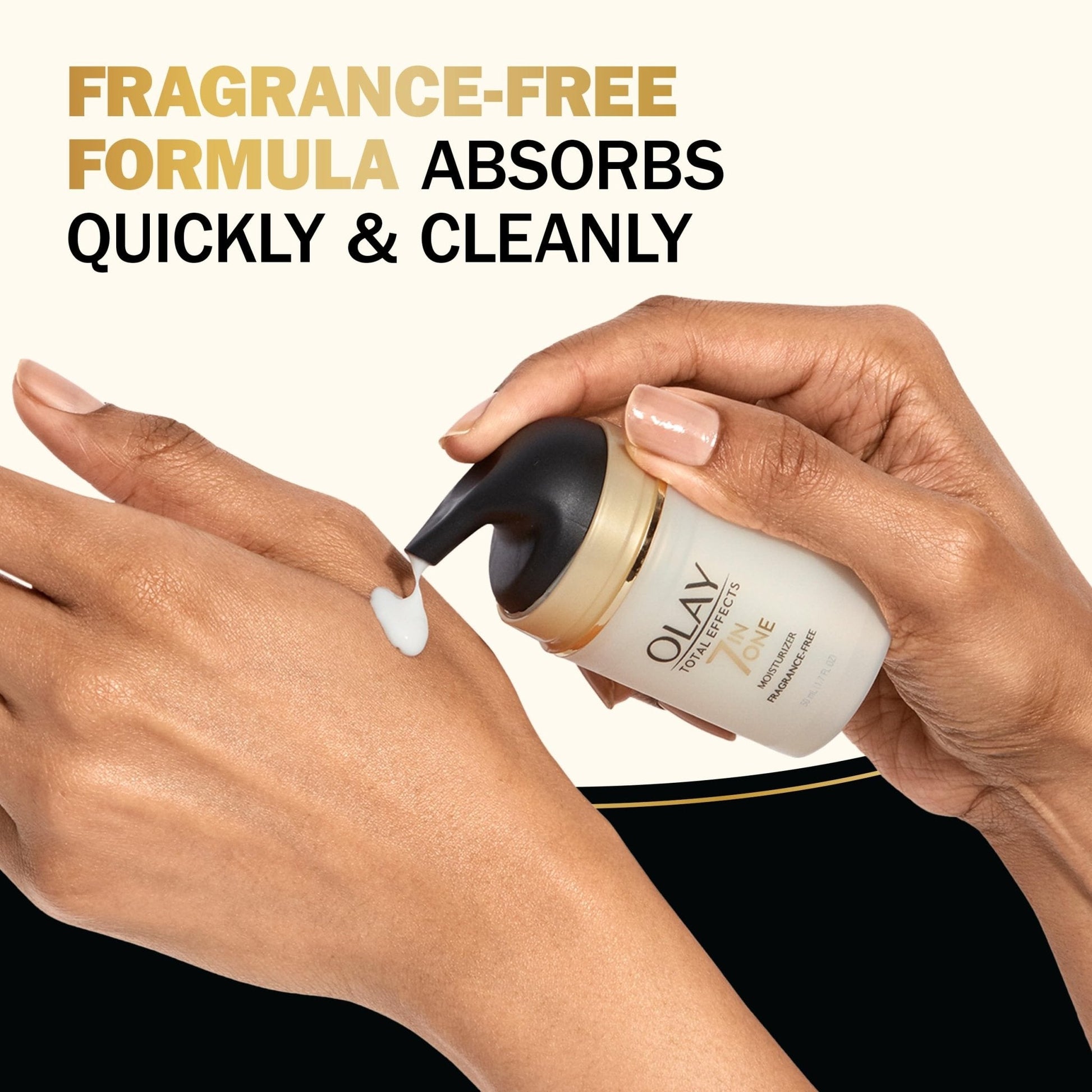 Olay Total Effects Face Moisturizer, Fragrance-Free, 1.7 fl oz - Maple Wellness Supplements