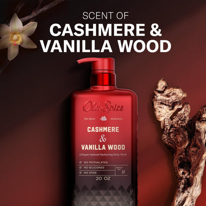 Old Spice Body Wash for Men, The Spice Alchemist Collection, 24/7 Cologne Infused Hydration, No Trade Off Formula - Maple Wellness Supplements