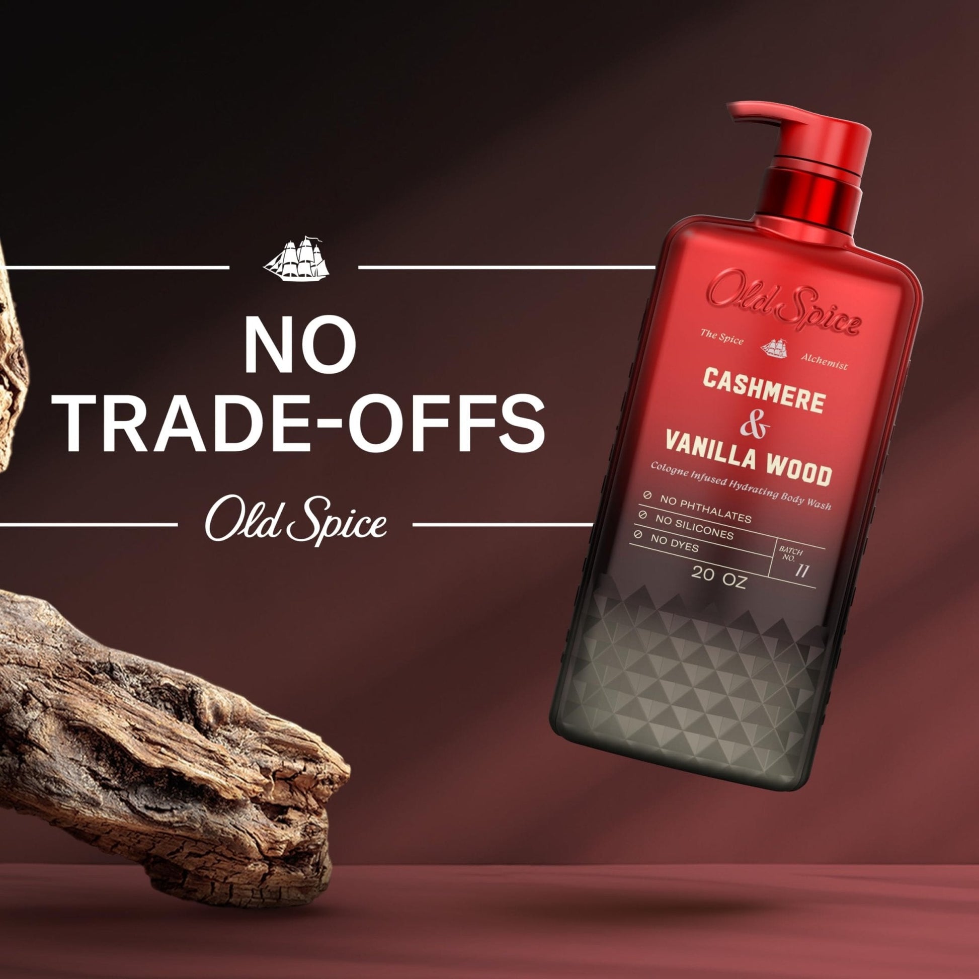Old Spice Body Wash for Men, The Spice Alchemist Collection, 24/7 Cologne Infused Hydration, No Trade Off Formula - Maple Wellness Supplements