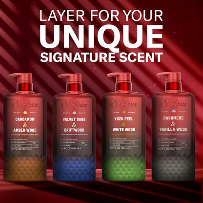 Old Spice Body Wash for Men, The Spice Alchemist Collection, 24/7 Cologne Infused Hydration, No Trade Off Formula - Maple Wellness Supplements