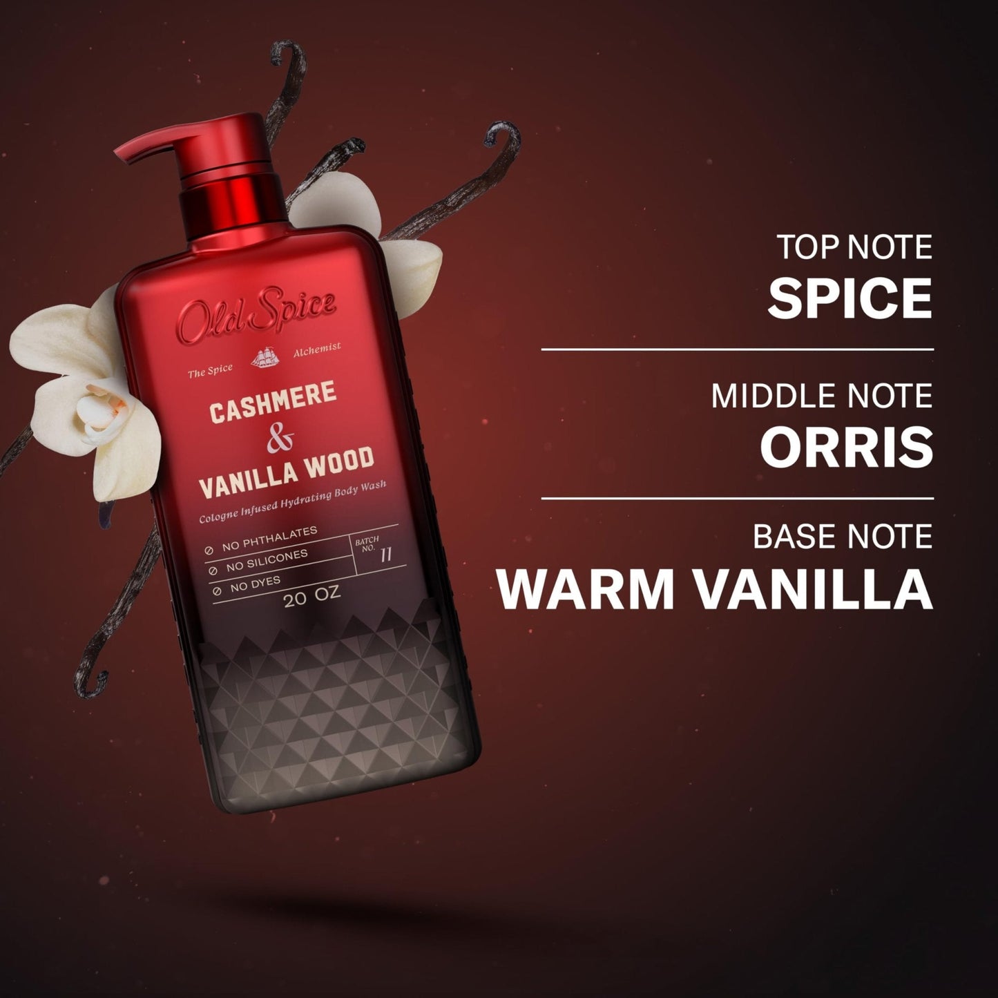 Old Spice Body Wash for Men, The Spice Alchemist Collection, 24/7 Cologne Infused Hydration, No Trade Off Formula - Maple Wellness Supplements