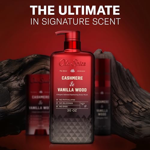Old Spice Body Wash for Men, The Spice Alchemist Collection, 24/7 Cologne Infused Hydration, No Trade Off Formula - Maple Wellness Supplements