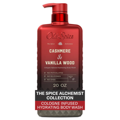 Old Spice Body Wash for Men, The Spice Alchemist Collection, 24/7 Cologne Infused Hydration, No Trade Off Formula - Maple Wellness Supplements