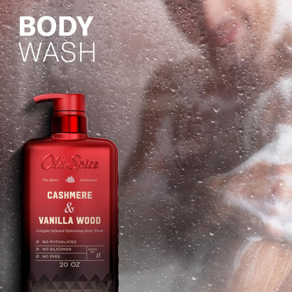 Old Spice Body Wash for Men, The Spice Alchemist Collection, 24/7 Cologne Infused Hydration, No Trade Off Formula - Maple Wellness Supplements