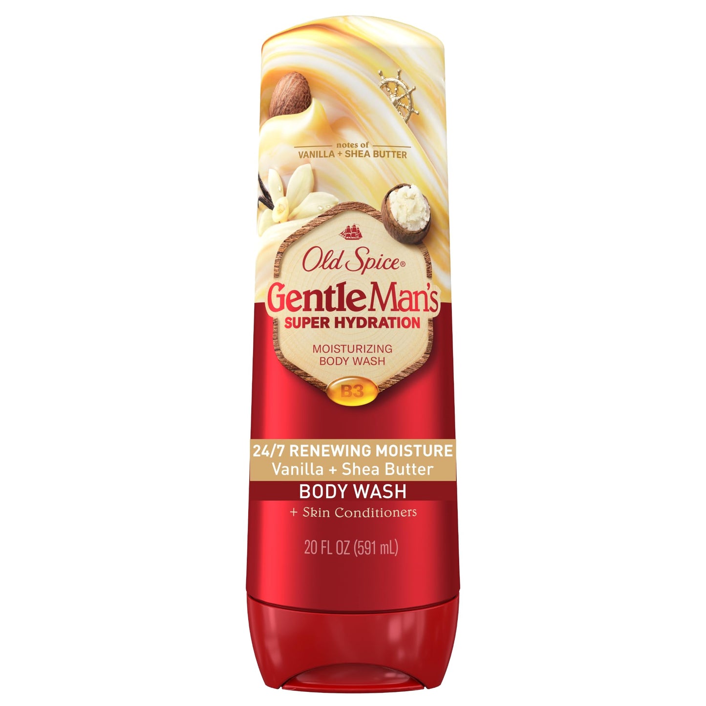 Old Spice Body Wash GentleMan’s Super Hydration for Men, 24/7 Renewing Moisture, Gentle on Skin with Skin Conditioners - Maple Wellness Supplements