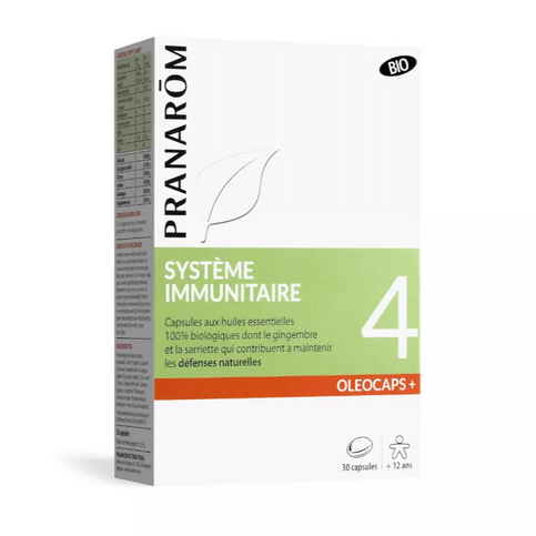 OLEOCAPS + 4 immune system - PRANARÔM - Maple Wellness Supplements