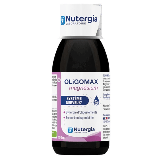 OLIGOMAX Magnesium 56 mg 150ml - Laboratoire Nutergia - Maple Wellness Supplements