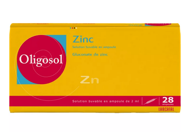 Oligosol Zinc Zn Labcatal 28 phials - Maple Wellness Supplements