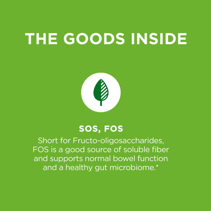 OLLY Fiber Gummy Rings, 5g Prebiotic Fiber, FOS (Fructo-oligosaccharides), Digestive - Maple Wellness Supplements
