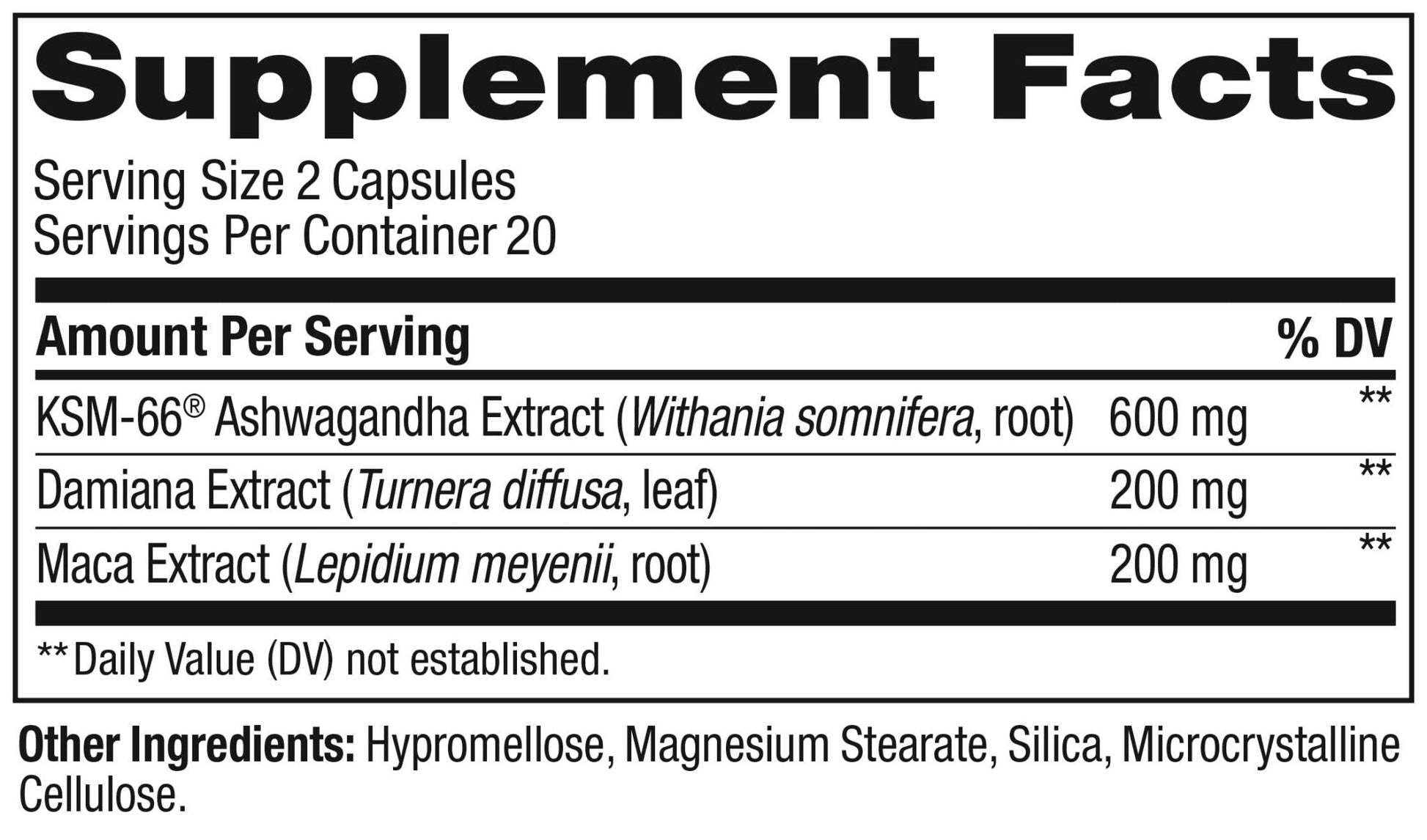 OLLY Lovin Libido Capsules, Boost Desire With Ashwagandha, Maca & Damiana, Vegetarian, Supplement for Women, 20 Day Supply - 40 Count - Maple Wellness Supplements