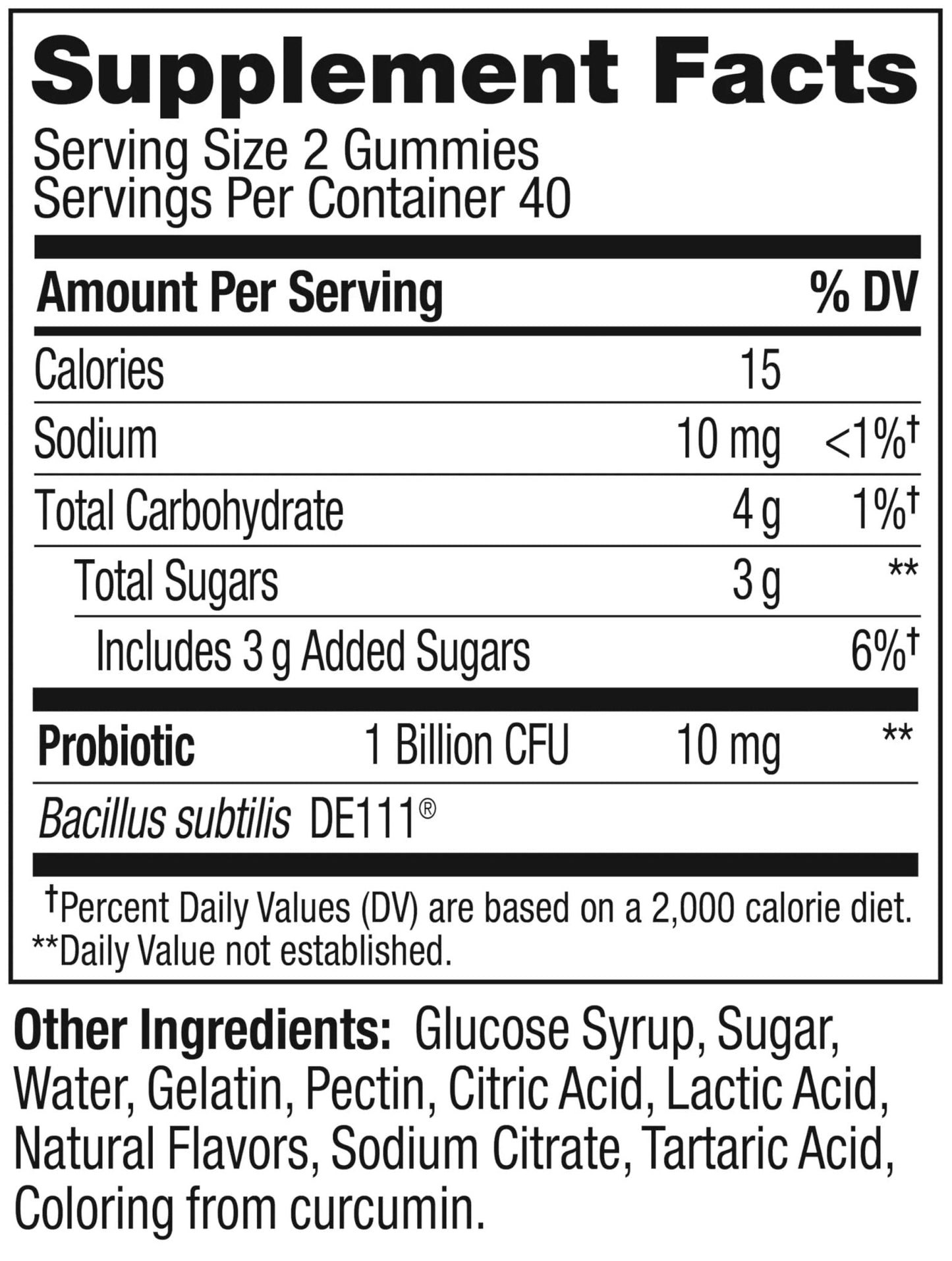 OLLY Probiotic Gummy, Immune and Digestive Support, 1 Billion CFUs, Chewable Probiotic Supplement, Mango, 25 Day Supply - 50 Count - Maple Wellness Supplements