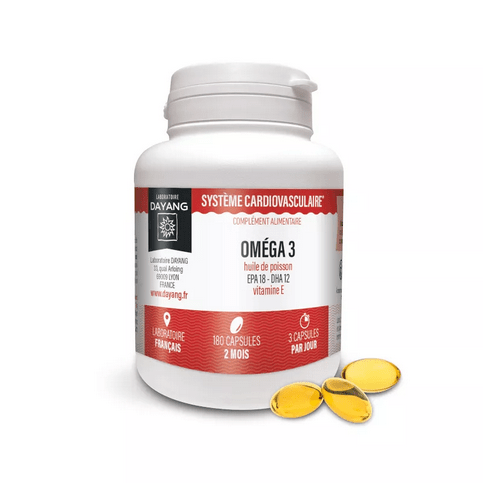 Omega 3 - EPA 18 - DHA 12 - heart function - DAYANG - Maple Wellness Supplements