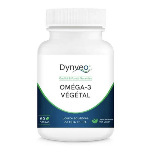 Oméga 3 végétal 60 gélules capsules DYNVEO - Maple Wellness Supplements
