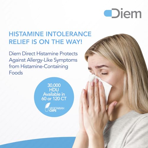 Omne Diem Histamine Digest DAO 30,000 HDU - 120 Caps - Histamine Neutralizing - Maple Wellness Supplements