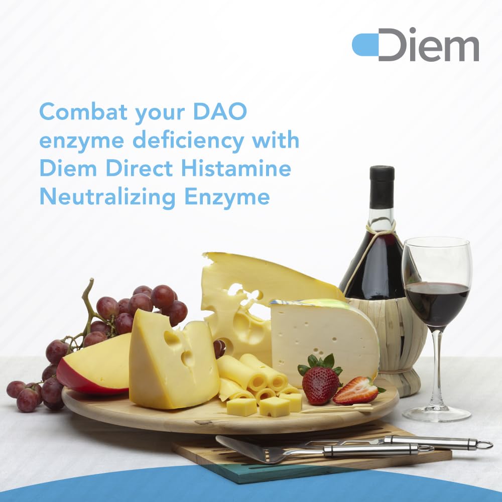 Omne Diem Histamine Digest DAO 30,000 HDU - 60 Caps - Histamine Neutralizing - Maple Wellness Supplements